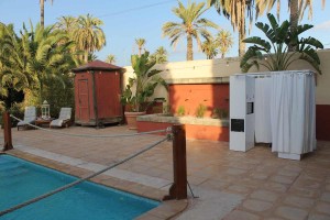 cabina fotomaton blanca