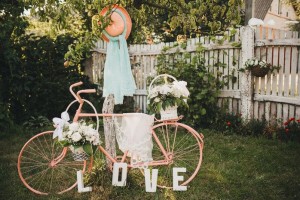 Decoración de un fotomatón para bodas