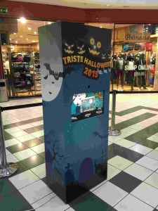 Cabina fotomatón Halloween