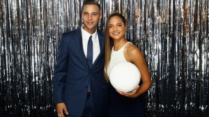 Deyna Castellanos en fotomatón premios FIFA The Best