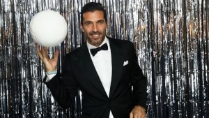 Buffon en fotomatón premios FIFA The Best