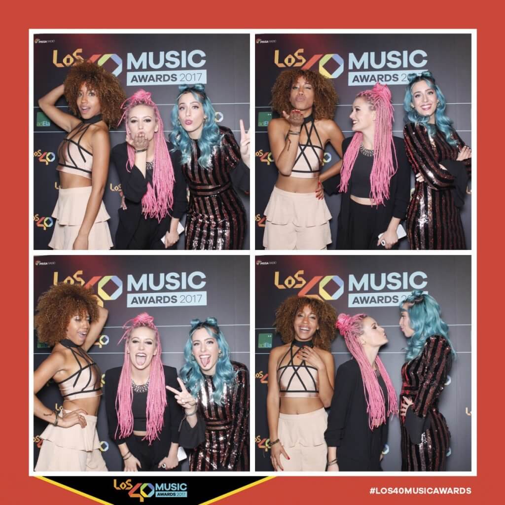 Fotomatón para entrega de premios - Sweet California