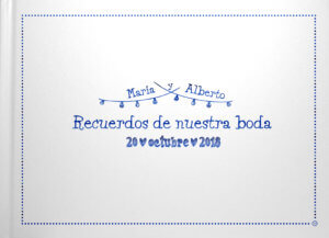 LIBRO BLANCO LUCES AZUL