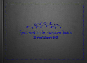 LIBRO NEGRO LUCES AZUL