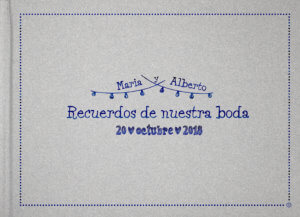 LIBRO PLATA LUCES AZUL