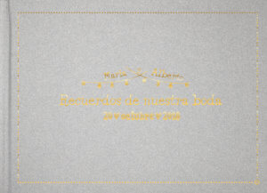 LIBRO PLATA LUCES DORADO