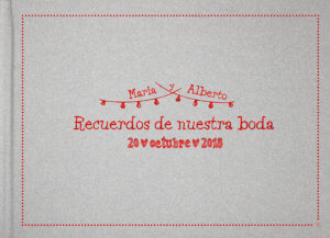 LIBRO PLATA LUCES ROJO