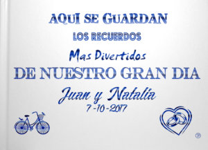 LIBRO BLANCO FRASE OFI AZUL