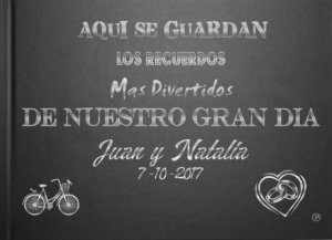 LIBRO NEGRO FRASE OFI PLATA