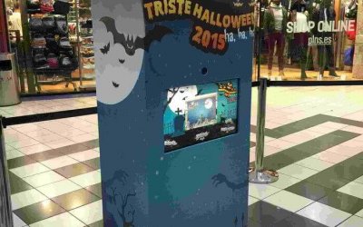 Cabina fotomatón Halloween