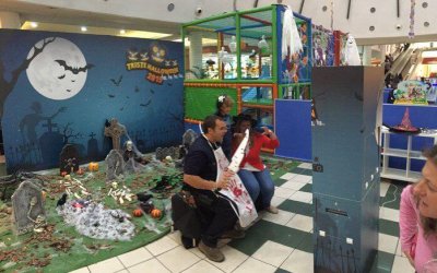Cabina personalizada fotomatón Halloween